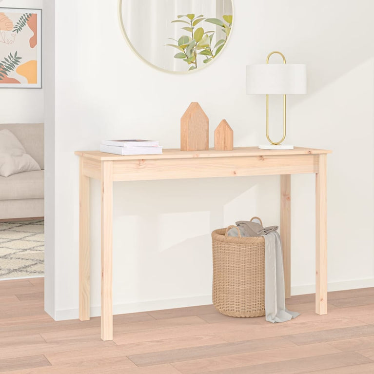 Wandtafel 110x40x75 cm massief grenenhout MeubelReus