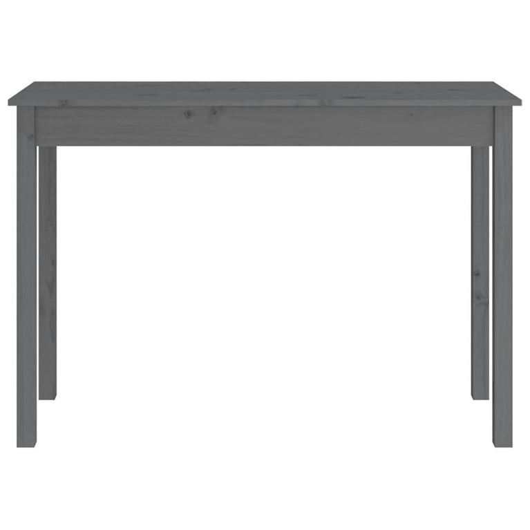 Wandtafel 110x40x75 cm massief grenenhout grijs MeubelReus