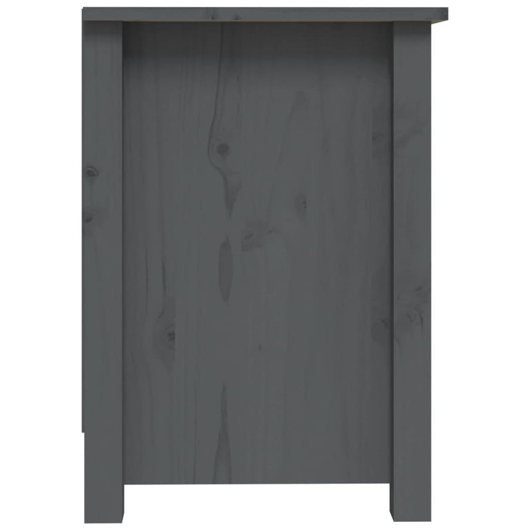 Tv-meubel 103x36,5x52 cm massief grenenhout grijs MeubelReus