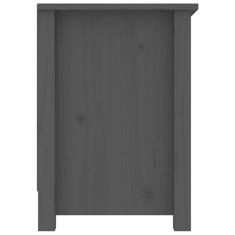 Tv-meubel 103x36,5x52 cm massief grenenhout grijs MeubelReus