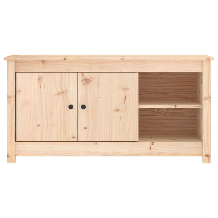 Tv-meubel 103x36,5x52 cm massief grenenhout MeubelReus