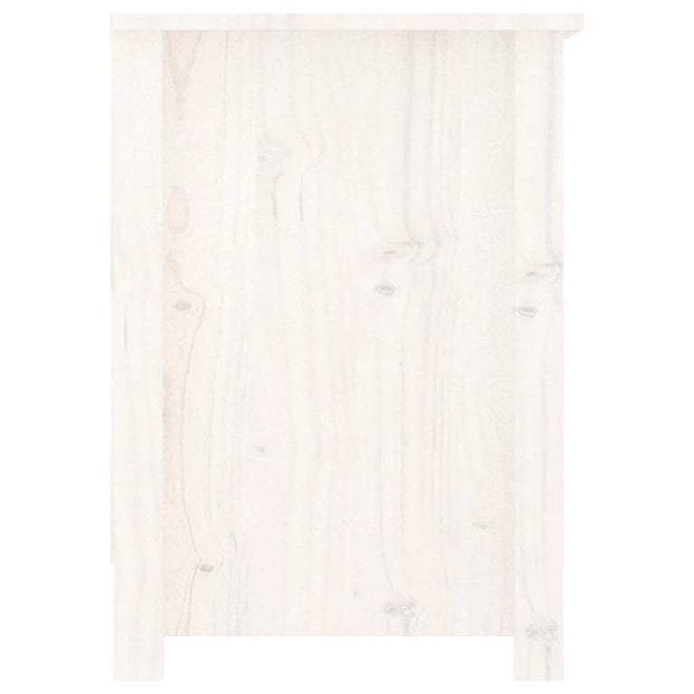 Tv-meubel 103x36,5x52 cm massief grenenhout wit MeubelReus