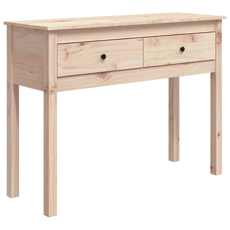 Wandtafel 100x35x75 cm massief grenenhout MeubelReus