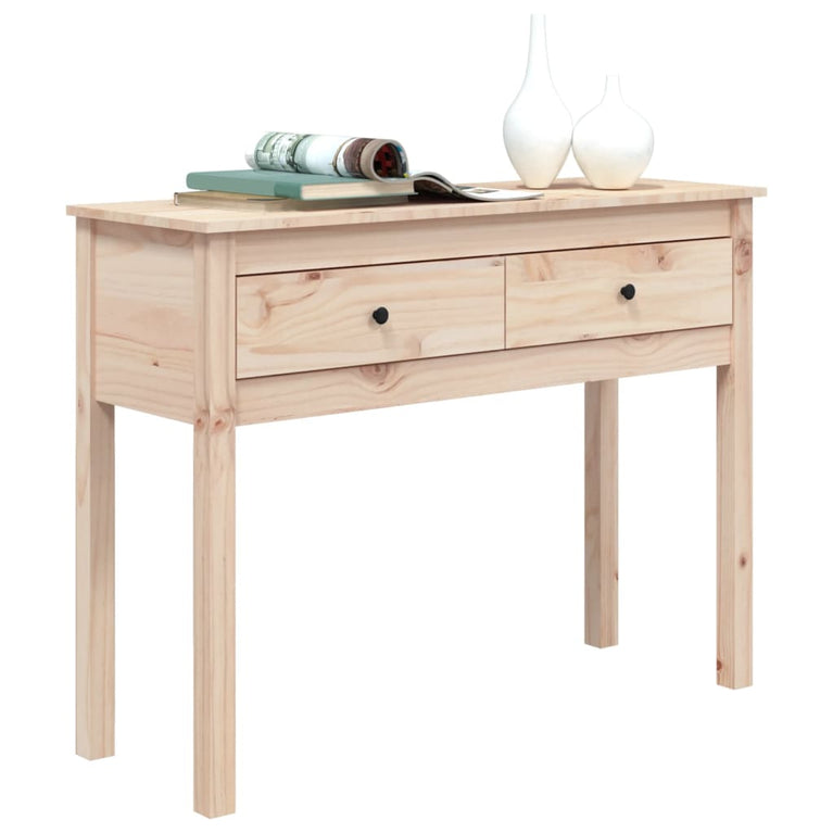 Wandtafel 100x35x75 cm massief grenenhout MeubelReus