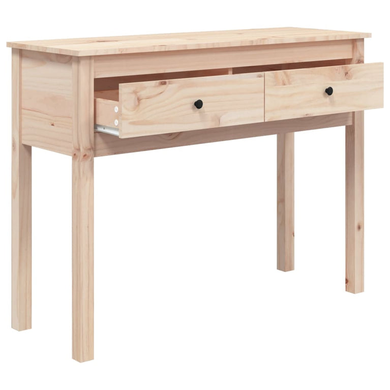 Wandtafel 100x35x75 cm massief grenenhout MeubelReus