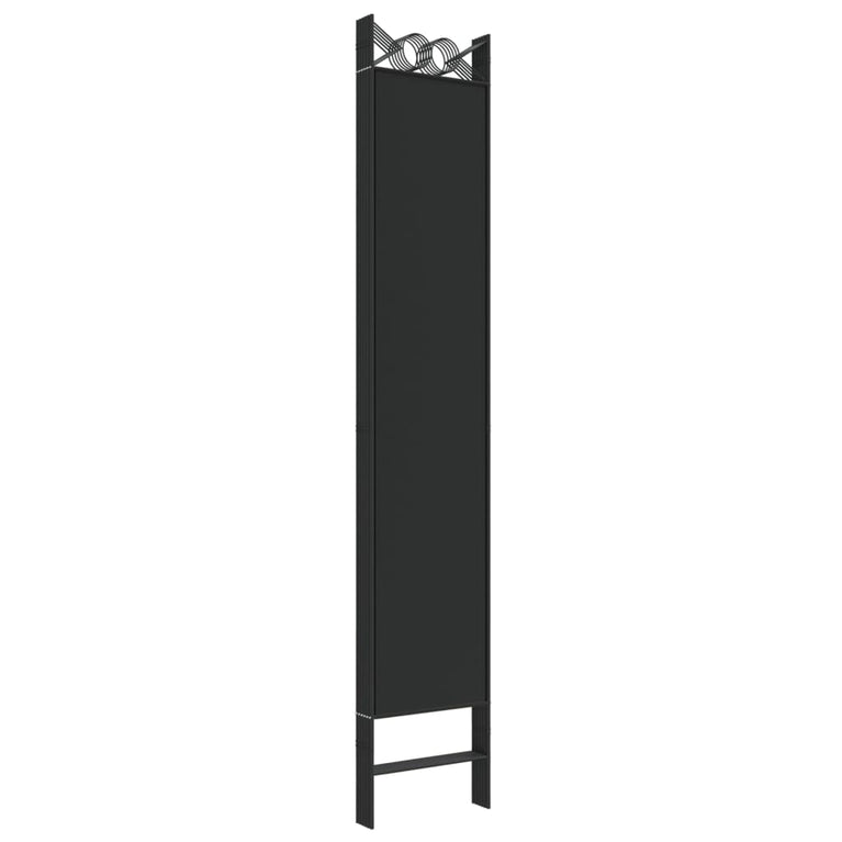 Kamerscherm met 6 panelen 240x220 cm stof zwart MeubelReus