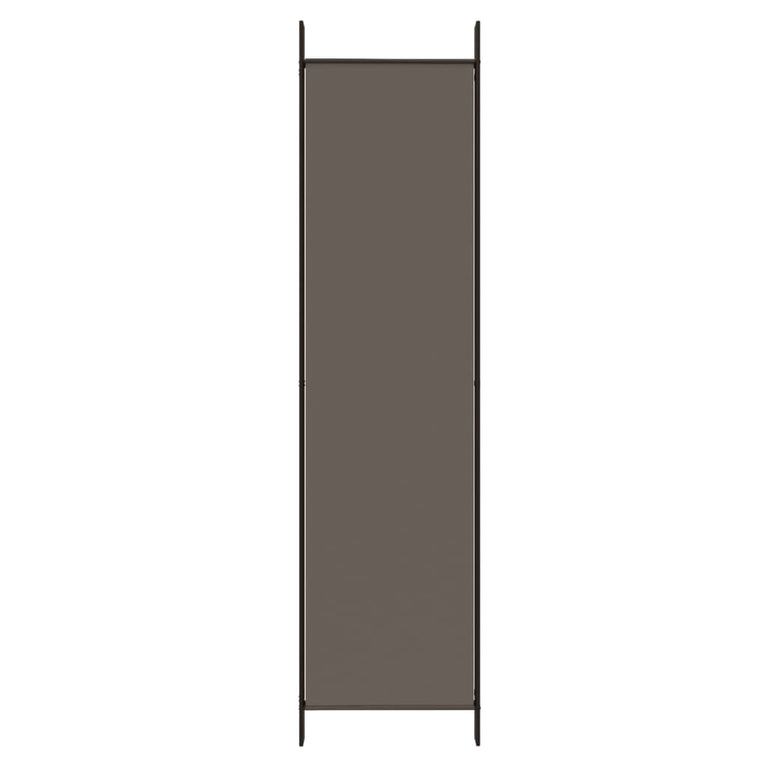 Kamerscherm met 6 panelen 300x200 cm stof antracietkleurig MeubelReus