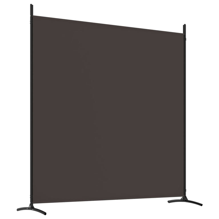 vidaXL Kamerscherm met 4 panelen 698x180 cm stof bruin MeubelReus