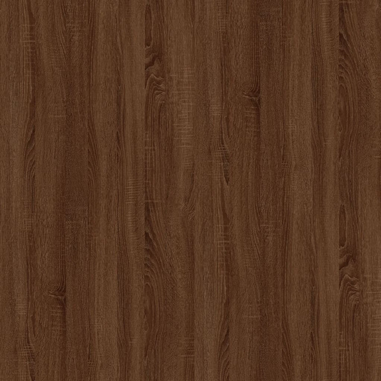 Bijzettafel 40x40x35 cm bewerkt hout bruin eikenkleur MeubelReus
