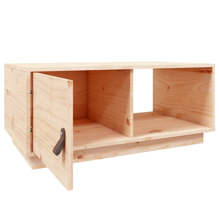 Salontafel 80x50x35,5 cm massief grenenhout MeubelReus