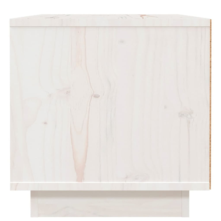 Nachtkastjes 2 st 40x34x35 cm massief grenenhout wit MeubelReus