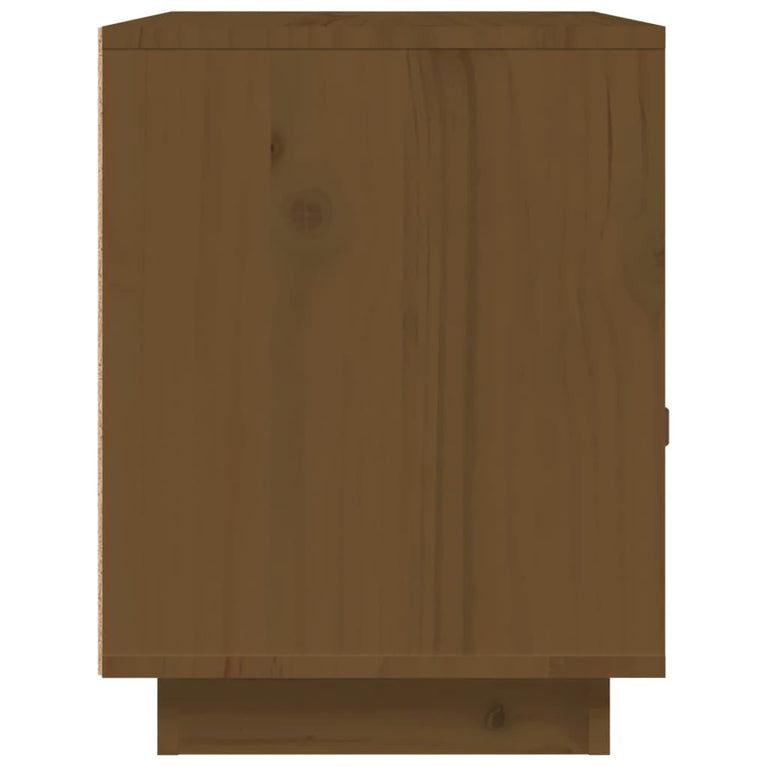 Nachtkastje 40x34x45 cm massief grenenhout honingbruin MeubelReus