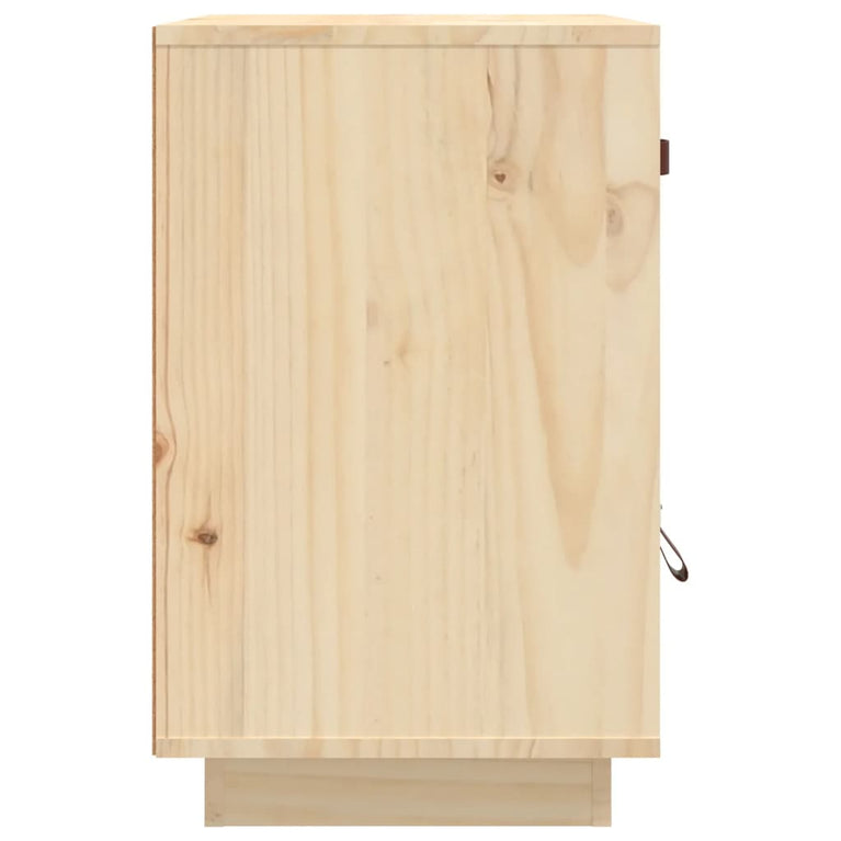 Nachtkastje 40x34x55 cm massief grenenhout MeubelReus