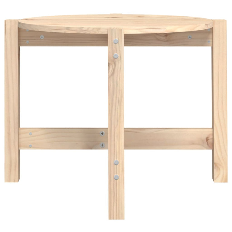 Salontafel Ø 62,5x45 cm massief grenenhout MeubelReus
