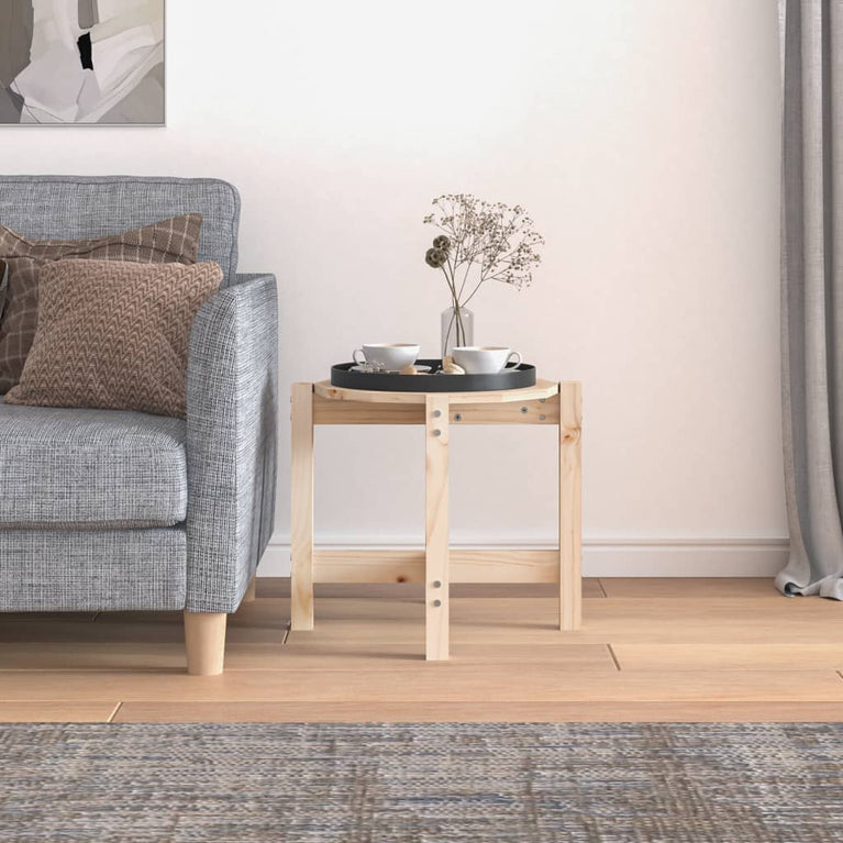 Salontafel Ø 52,5x45 cm massief grenenhout MeubelReus