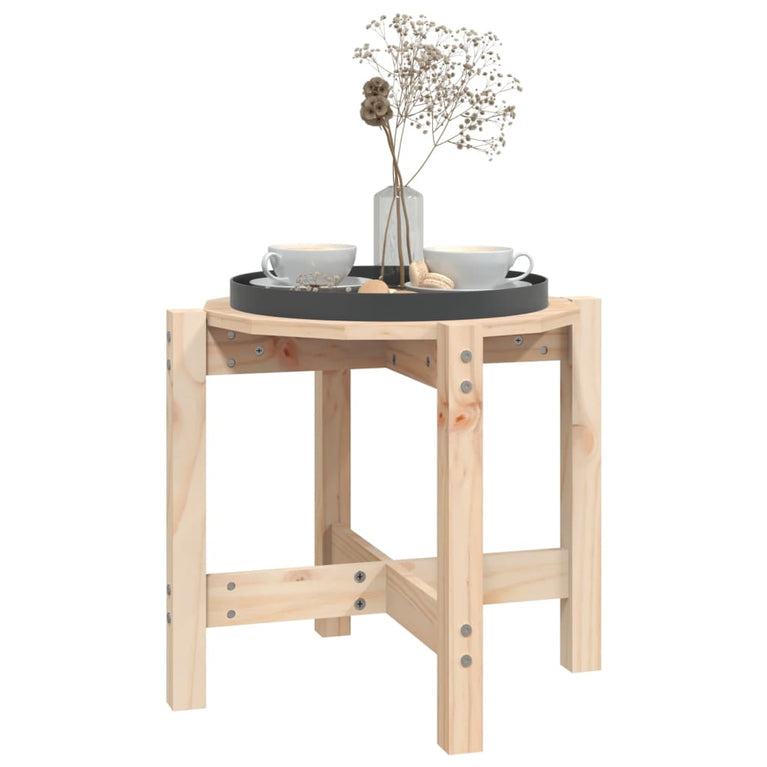 Salontafel Ø 52,5x45 cm massief grenenhout MeubelReus
