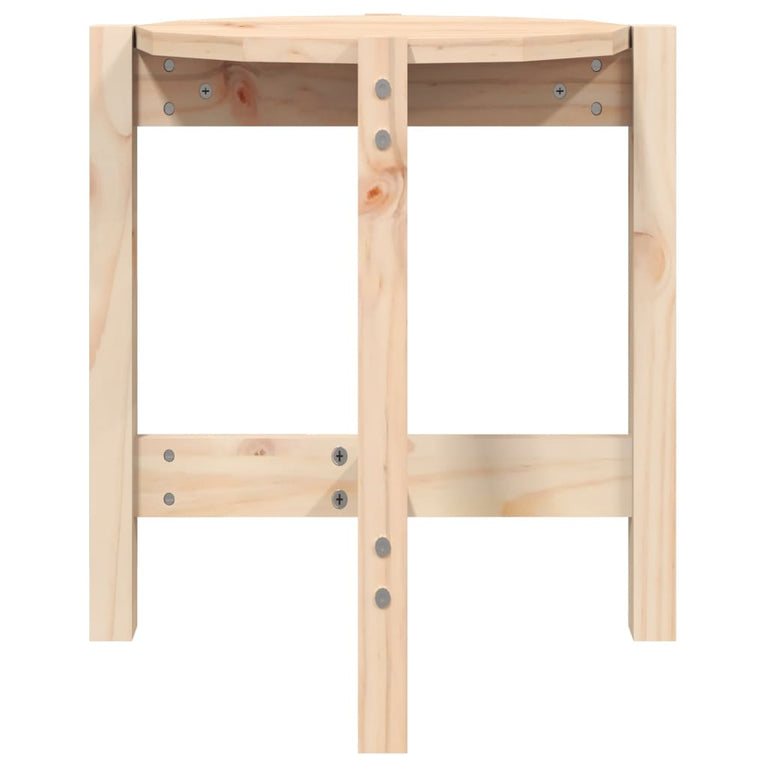 Salontafel Ø 42,5x45 cm massief grenenhout MeubelReus