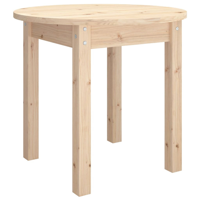 Salontafel Ø 45x40 cm massief grenenhout MeubelReus