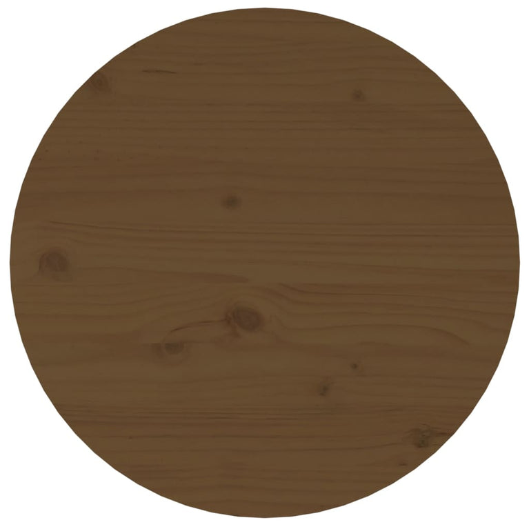 Salontafel Ø 45x40 cm massief grenenhout honingbruin MeubelReus