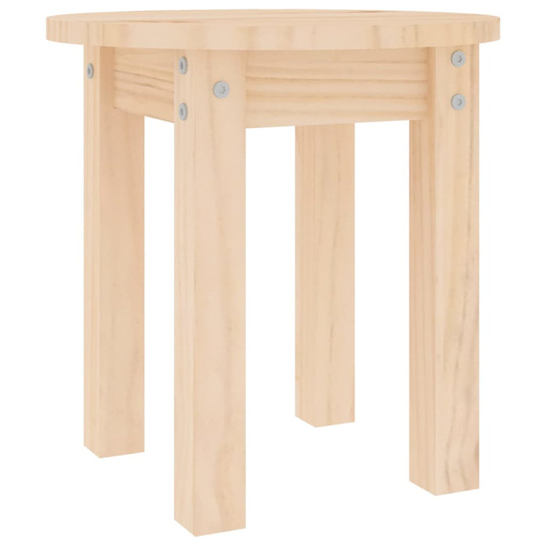 Salontafel Ø 35x35 cm massief grenenhout MeubelReus