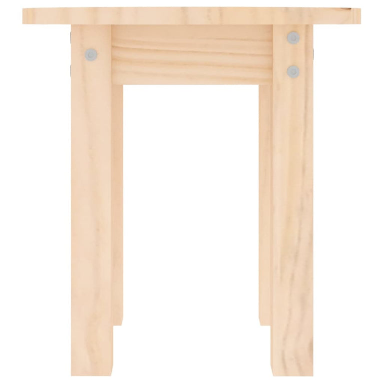 Salontafel Ø 35x35 cm massief grenenhout MeubelReus