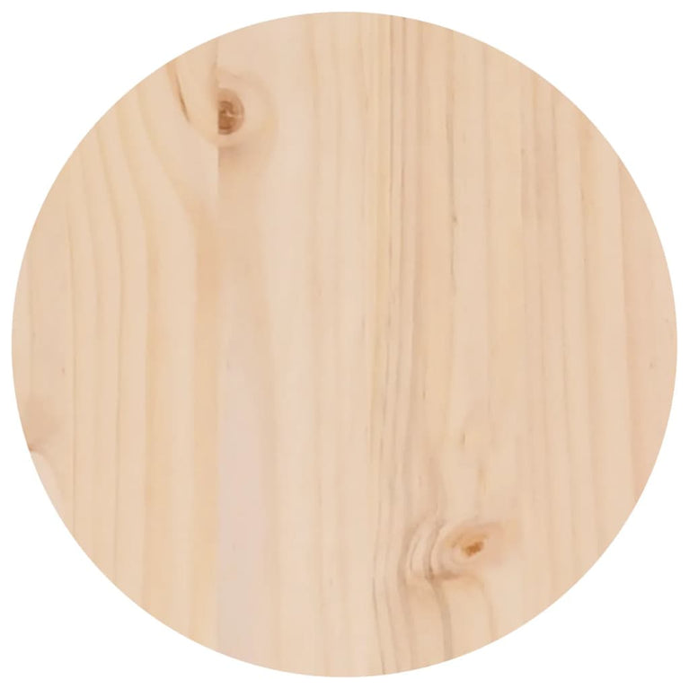 Salontafel Ø 35x35 cm massief grenenhout MeubelReus