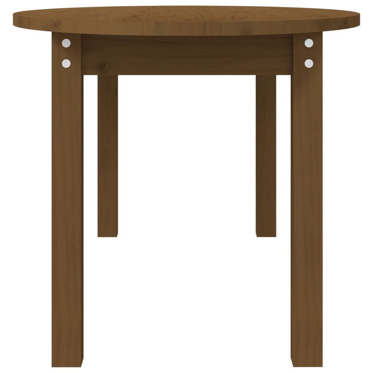 Salontafel 110x55x45 cm massief grenenhout honingbruin MeubelReus