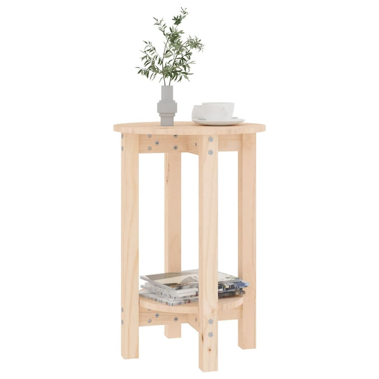 Salontafel Ø 40x60 cm massief grenenhout MeubelReus