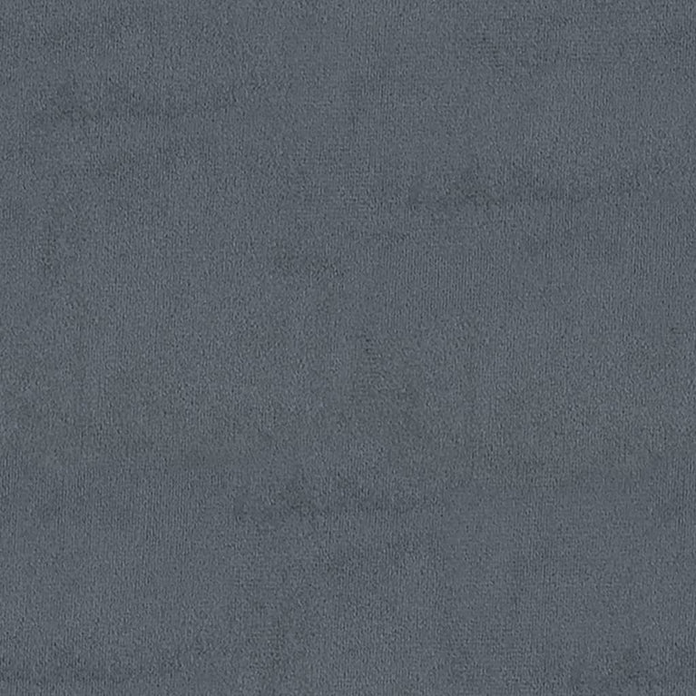 Bankje 110x40x70 cm fluweel donkergrijs MeubelReus