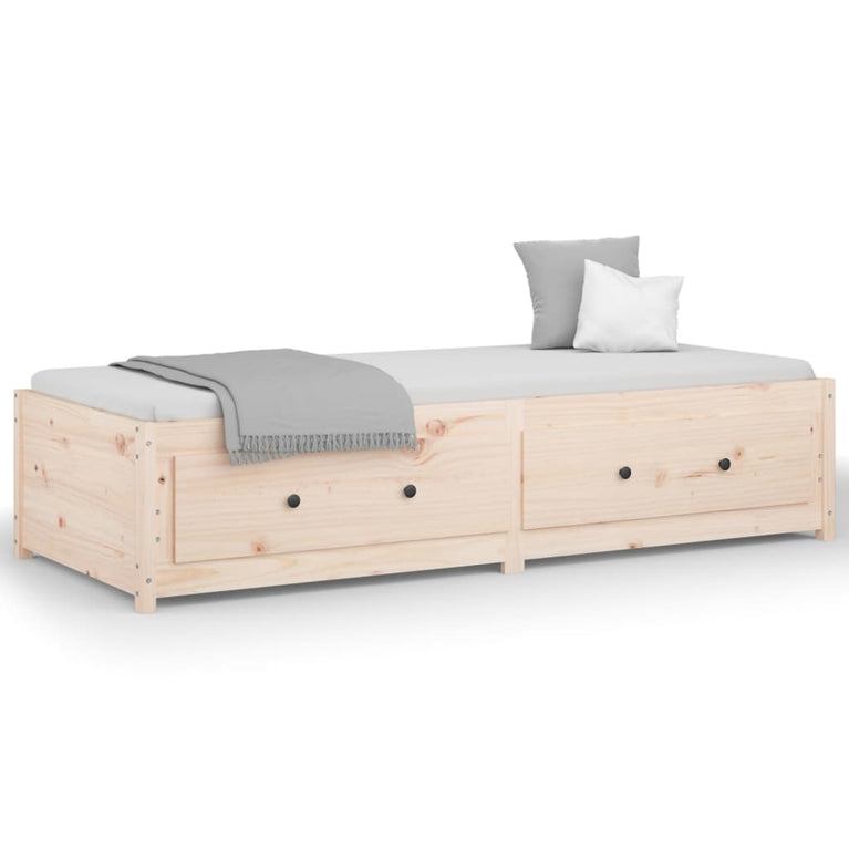 Slaapbank 90x200 cm massief grenenhout MeubelReus