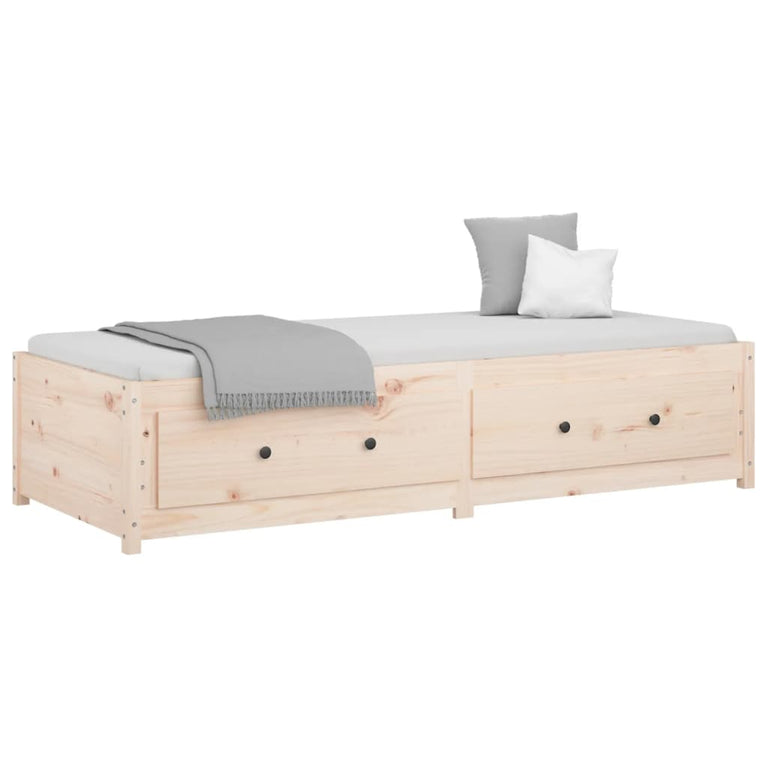 Slaapbank 90x200 cm massief grenenhout MeubelReus