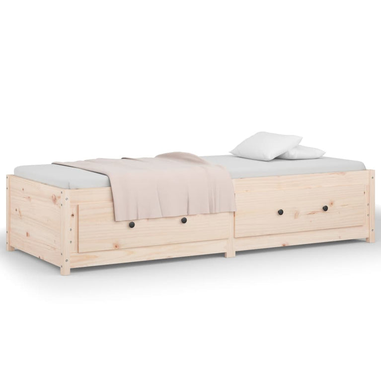 Slaapbank 90x200 cm massief grenenhout MeubelReus