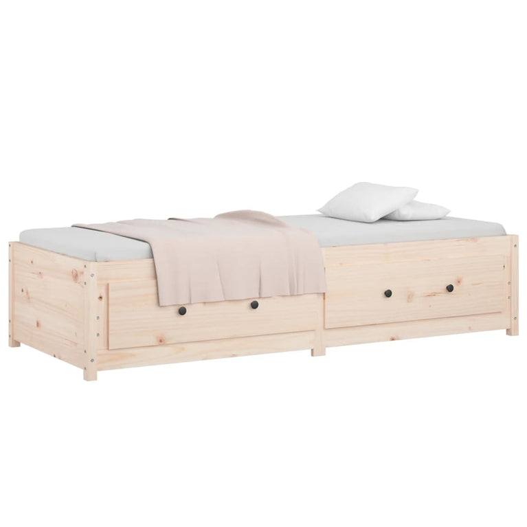 Slaapbank 90x200 cm massief grenenhout MeubelReus