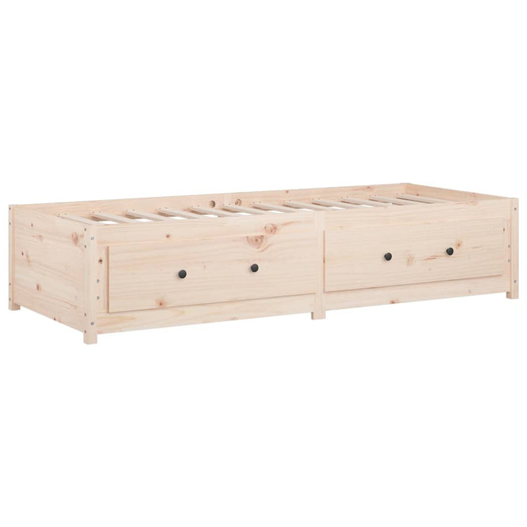 Slaapbank 90x200 cm massief grenenhout MeubelReus