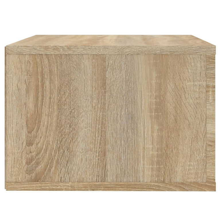 Nachtkastjes 2 st wandgemonteerd 50x36x25 cm sonoma eikenkleur MeubelReus