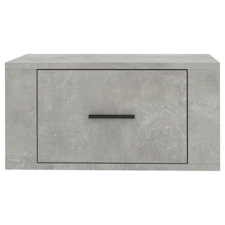 Nachtkastjes 2 st wandgemonteerd 50x36x25 cm betongrijs MeubelReus