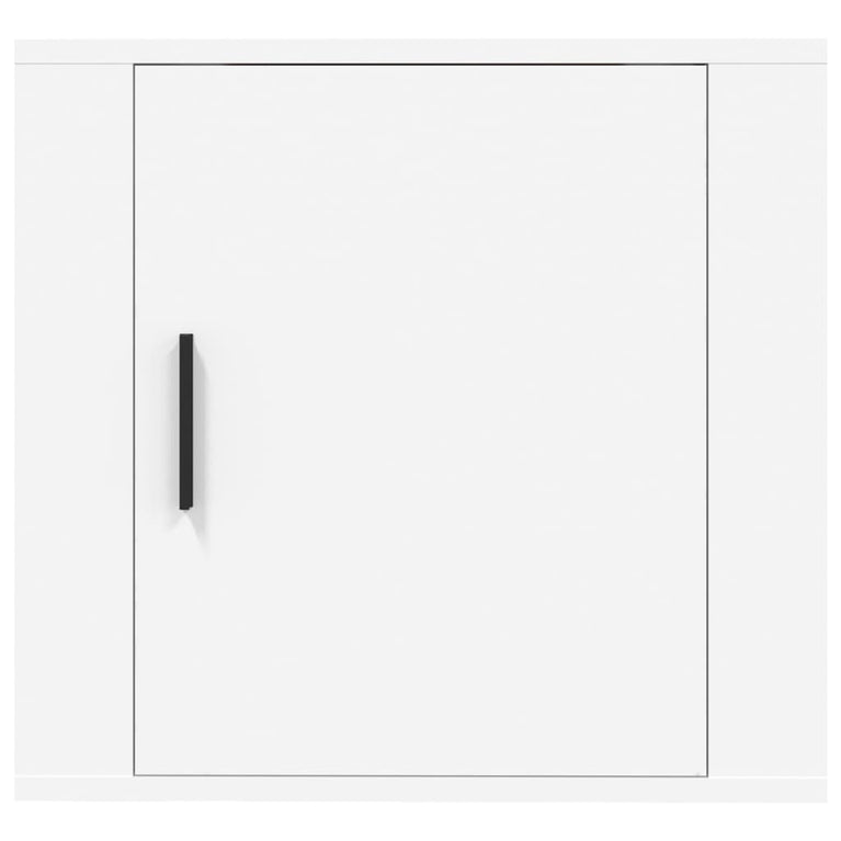 Nachtkastjes 2 st wandgemonteerd 50x30x47 cm wit MeubelReus