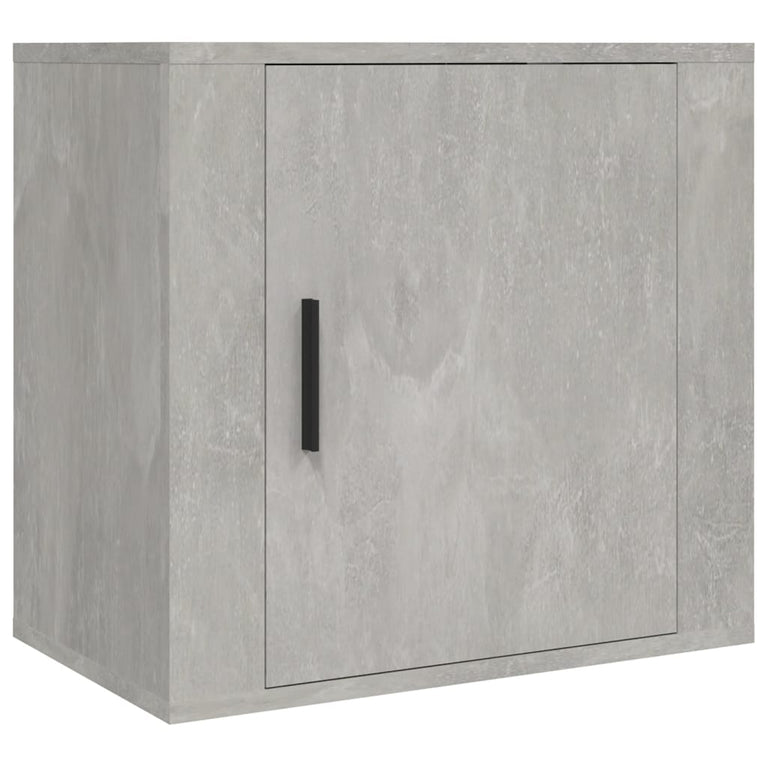 Nachtkastjes 2 st wandgemonteerd 50x30x47 cm betongrijs MeubelReus