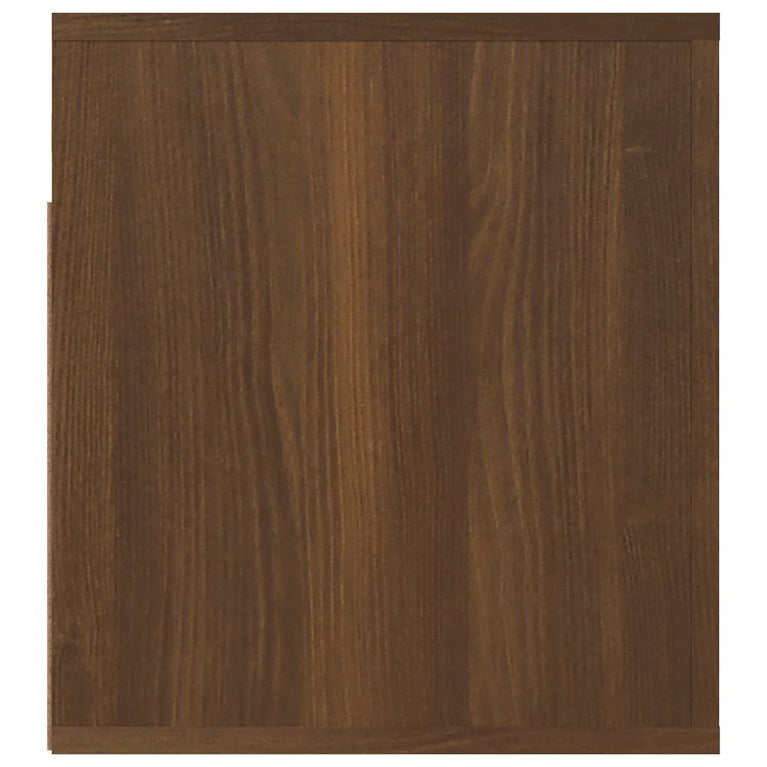 Nachtkastjes 2 st wandgemonteerd 50x36x40 cm bruin eikenkleur MeubelReus