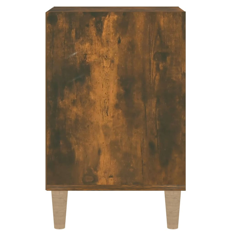 Tv-meubel 100x35x55 cm bewerkt hout gerookt eikenkleurig MeubelReus