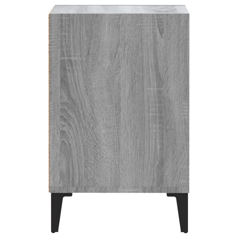 Tv-meubel 100x35x55 cm bewerkt hout grijs sonoma eikenkleurig MeubelReus