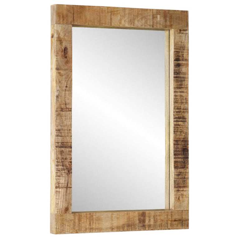 5-delige Badkamermeubelset massief mangohout