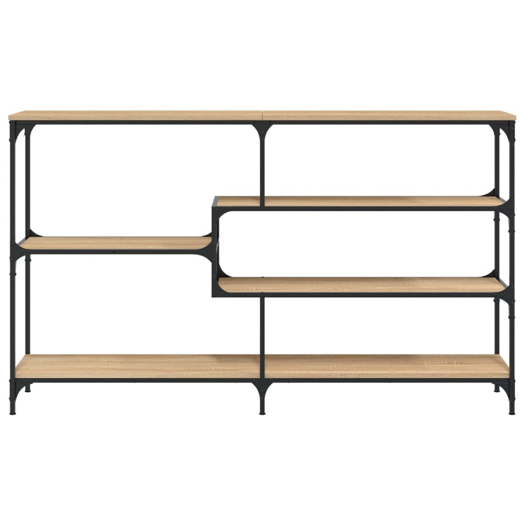 Wandtafel 160x32x95 cm bewerkt hout sonoma eikenkleurig MeubelReus