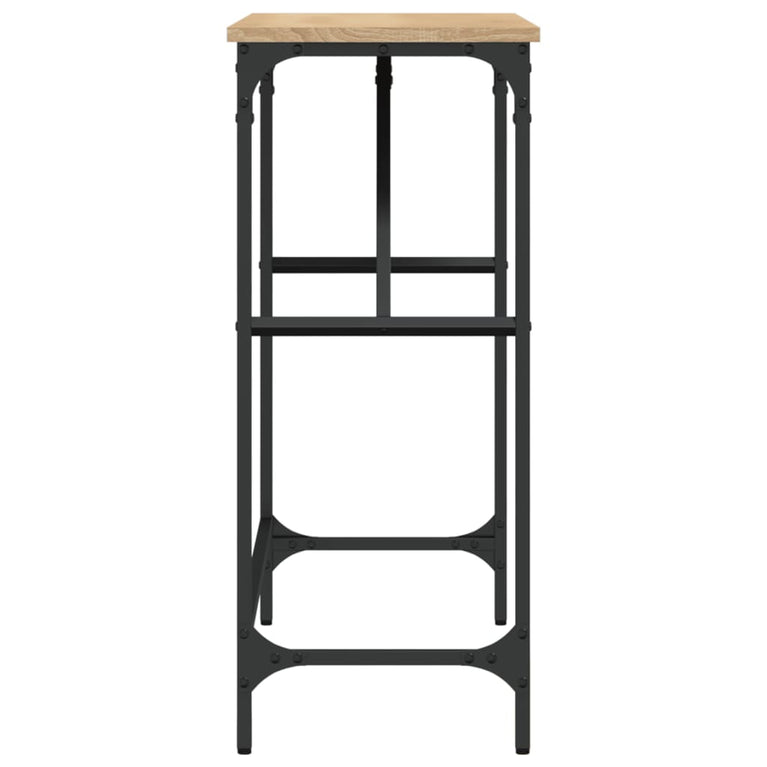 Wandtafel 100x32x75 cm bewerkt hout sonoma eikenkleurig MeubelReus