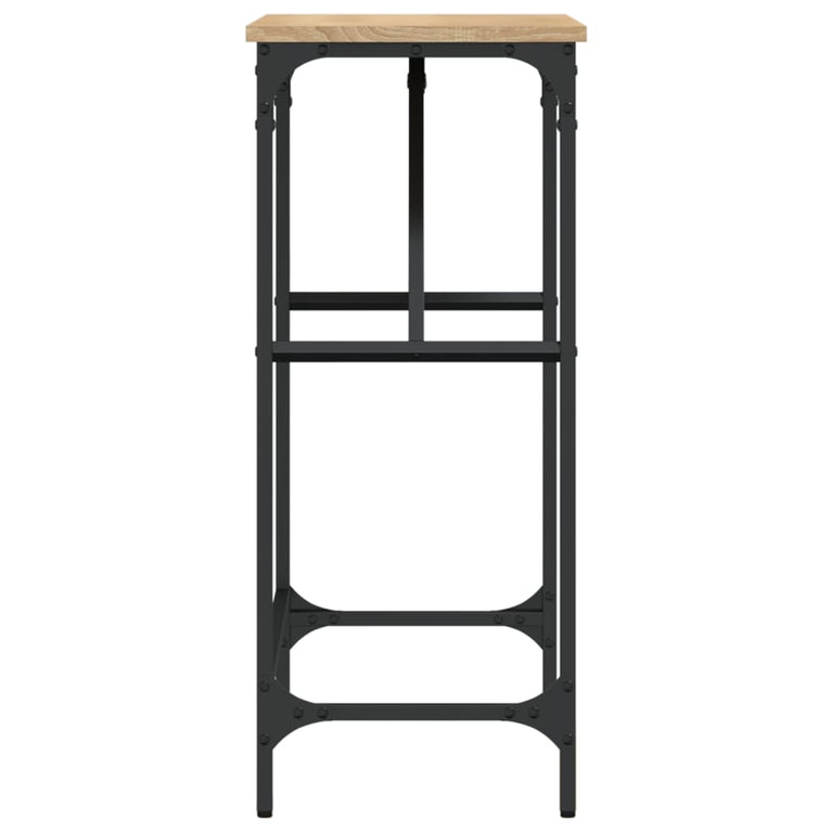 Wandtafel 75x32x75 cm bewerkt hout sonoma eikenkleurig MeubelReus