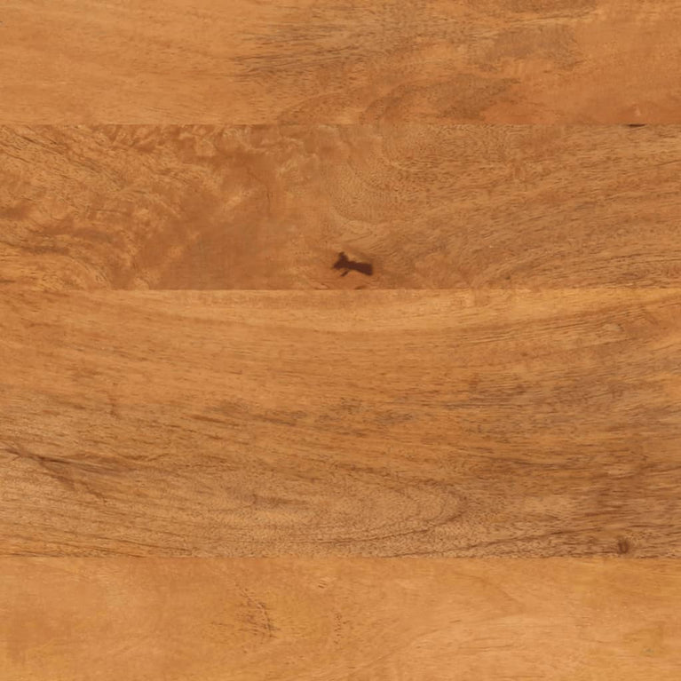 Tv-meubel 80x31,5x46 cm massief mangohout bruin en zwart MeubelReus