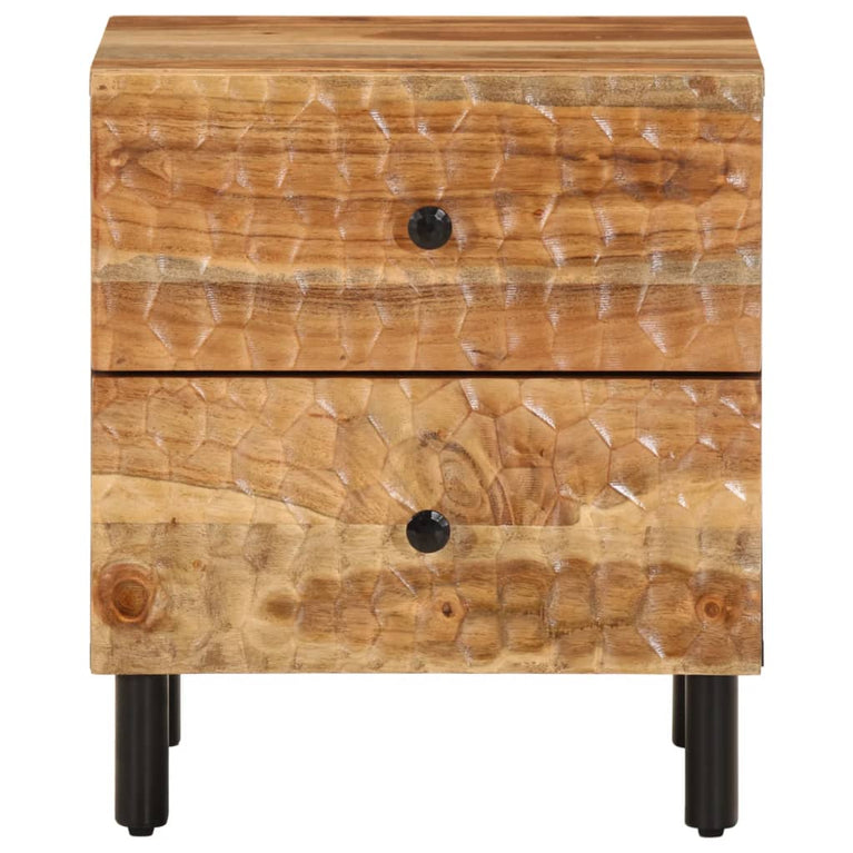 Nachtkastje 40x33x46 cm massief acaciahout