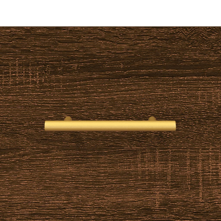 Tv-meubel 80x36x50 cm bewerkt hout bruin eikenkleur MeubelReus