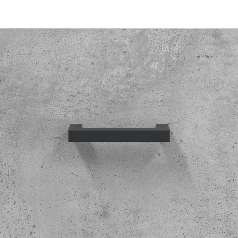 Tv-meubel 80x36x50 cm bewerkt hout betongrijs MeubelReus