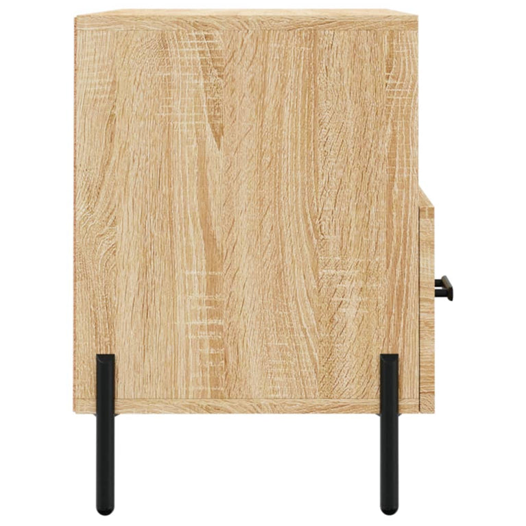 Tv-meubel 80x36x50 cm bewerkt hout sonoma eiken MeubelReus